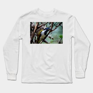 Blue Faced Honey Eater Long Sleeve T-Shirt